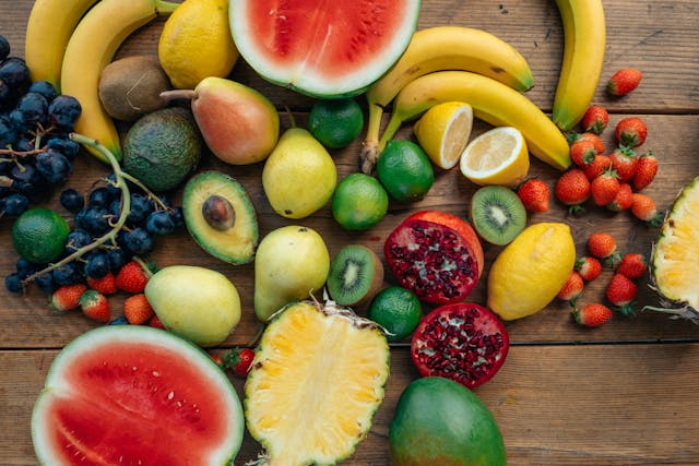 Frutas tropicais variadas
